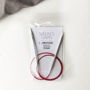 Спицы Sandnes Garn Lace (Addi) 8 мм - леска 40 см ( металл)