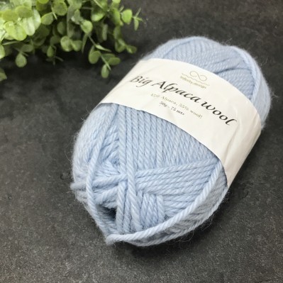 Пряжа Infinity Design Alpaca Wool 6511 (голубая)