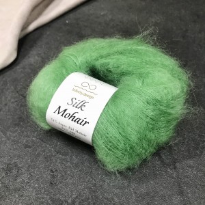 пряжа Infinity Design Silk Mohair 8244 (зеленая трава)