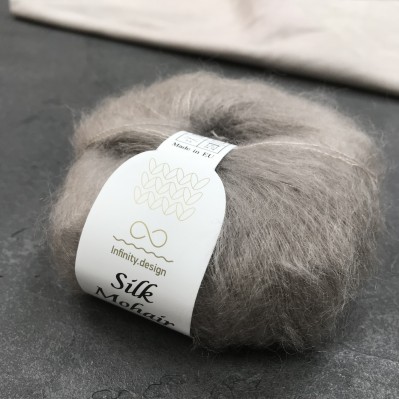 пряжа Infinity Design Silk Mohair 3025 (капучино)