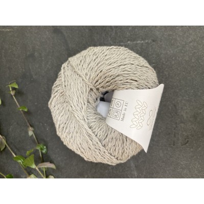 пряжа Infinity Design Cotton Linen 3820 (жемчужный серый)