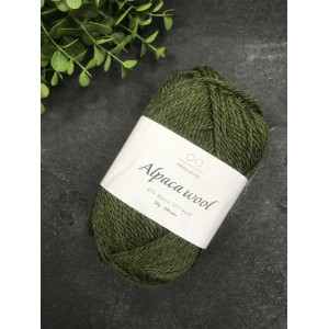 Пряжа Infinity Design Alpaca Wool 9573 (зеленая)
