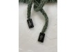 Наконечник для шнура, 18 мм, металл, цвет черный, 2 шт.