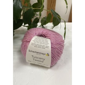 Пряжа Tuscany Tweed, Schachenmayr, 50гр/170м (цвет 00035, розовый)