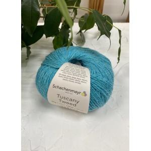 Пряжа Tuscany Tweed, Schachenmayr, 50гр/170м (цвет 00068, бирюза)