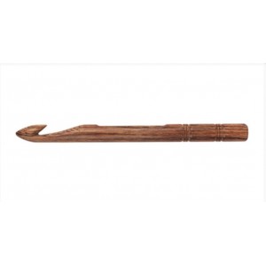 Крючок Ginger, 3мм, ламинированная береза, коричневый, Индия