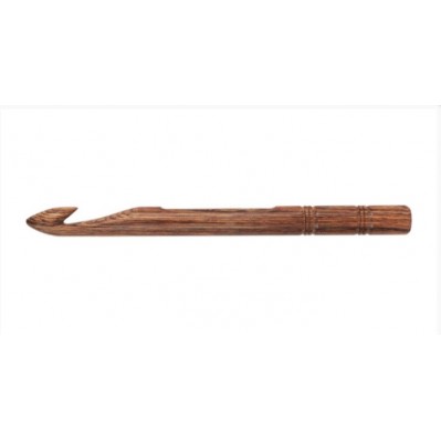 Крючок Ginger, 3мм, ламинированная береза, коричневый, Индия